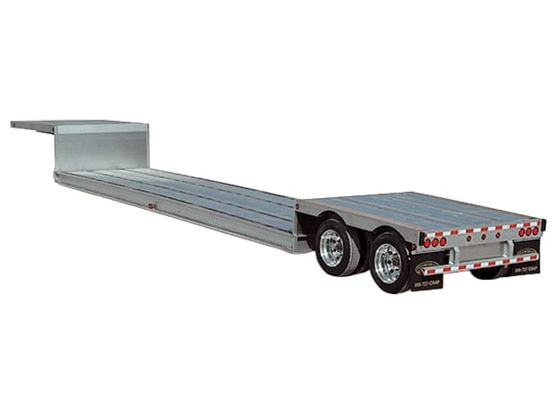 CHAPARRAL II™ (ALUMINUM) — FIXED NECK DOUBLE DROP TRAILER