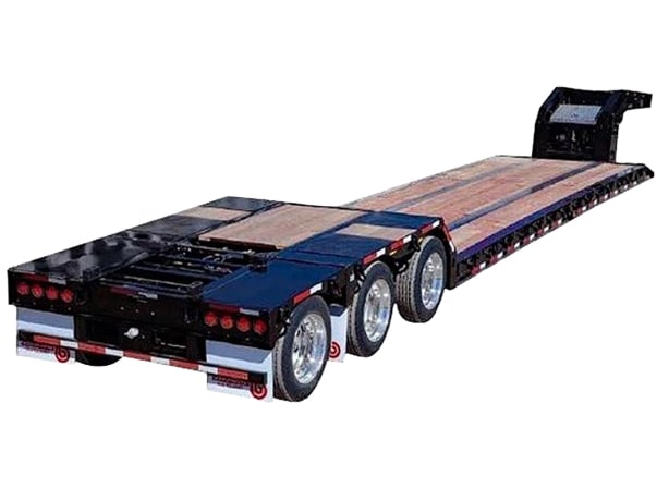 HYDRAULIC DETACHABLE (RGN) DOUBLE DROP TRAILER