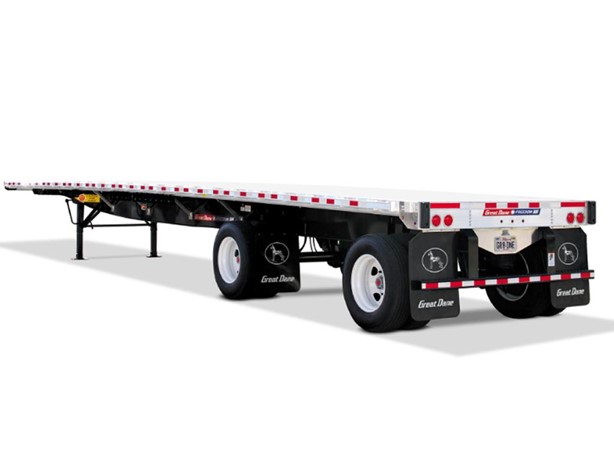 OPEN DECK STEEL ALUMINUM COMBO FLATBED TRAILER