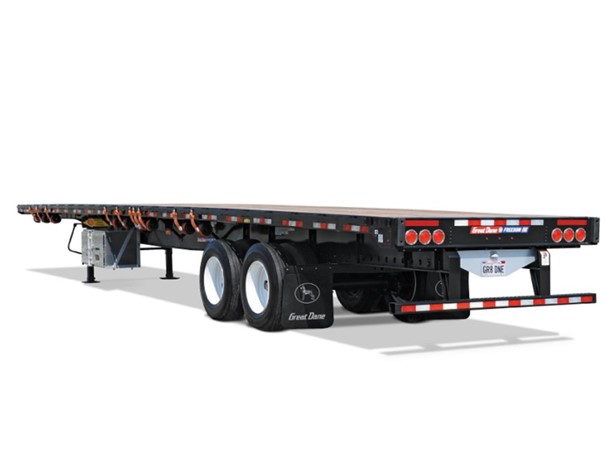 OPEN DECK ALL-STEEL FLATBED TRAILER