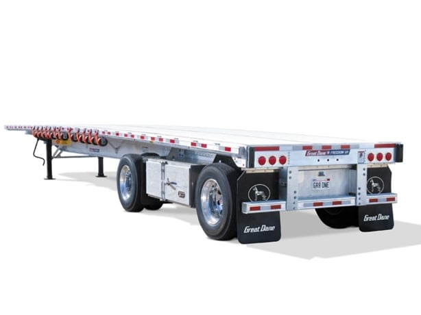 OPEN DECK ALL-ALUMINUM FLATBED TRAILER