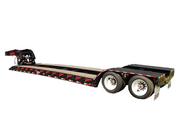 PITTS LB35-DC — LOWBOY REMOVABLE GOOSE NECK TRAILER