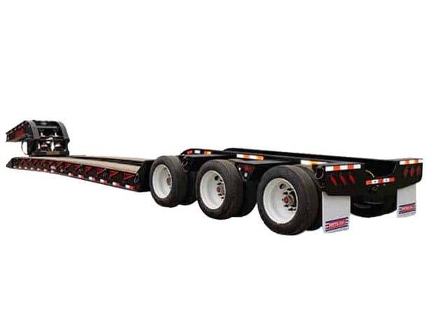 PITTS LB51-DC — LOWBOY REMOVABLE GOOSE NECK TRAILER